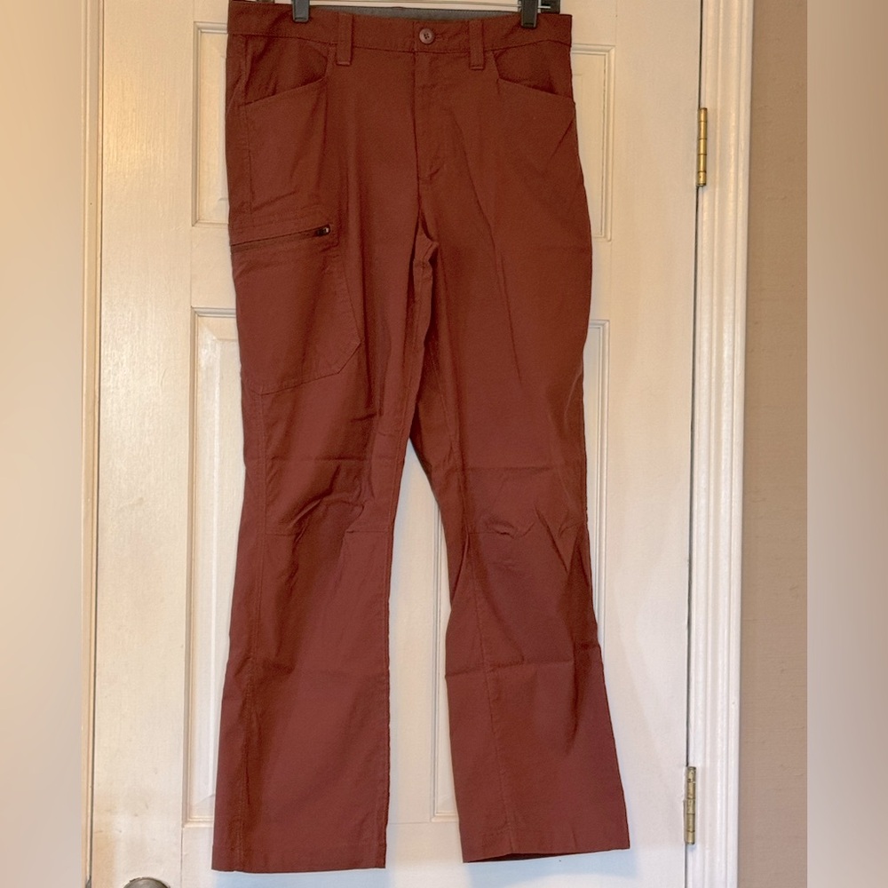Eddie Bauer Rust Cargo Pants with Durable Fabric